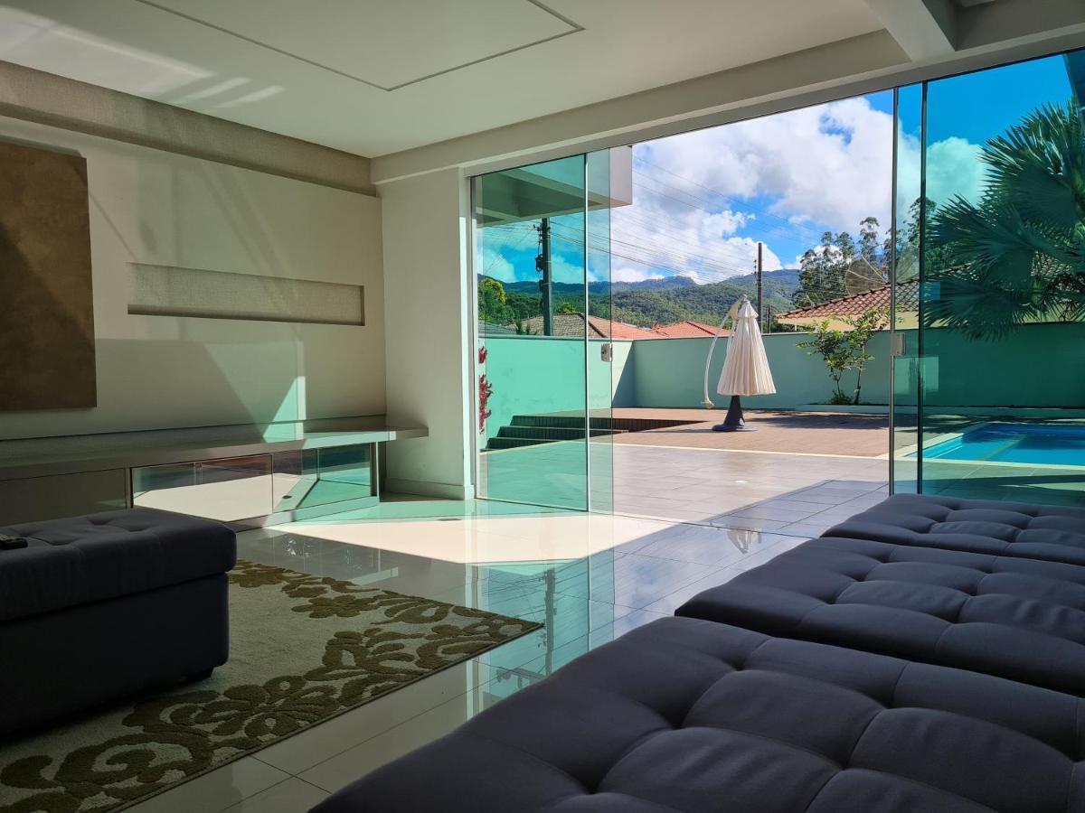Lux House - Natureza - Piscina - Alto Padrao. Nova Trento Exterior foto